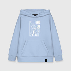 Детская толстовка-худи Аянами рей из аниме евангелион