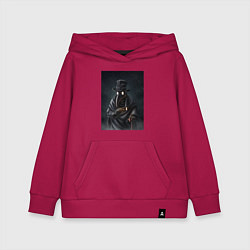 Детская толстовка-худи Чумной доктор в Средневековье