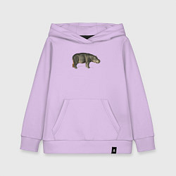 Детская толстовка-худи Hippopotamus