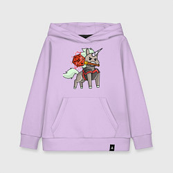Детская толстовка-худи Единорог ДНД