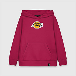 Толстовка детская хлопковая Kobe Bryant laking, цвет: маджента