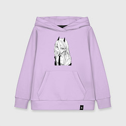 Детская толстовка-худи Пауэр с рожками - человек бензопила