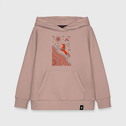 Детская толстовка-худи Мезенский конь