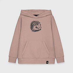 Детская толстовка-худи Маленький ежик