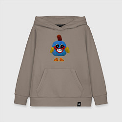 Толстовка детская хлопковая Хагги Вагги Chicken - Chicken Gun, цвет: утренний латте