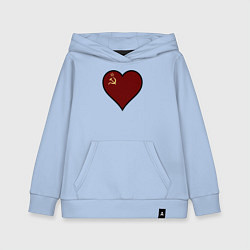 Детская толстовка-худи Сердце СССР