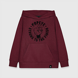Детская толстовка-худи Popeye the sailor