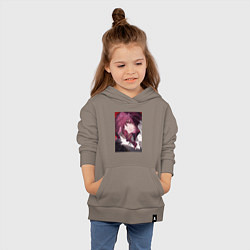 Толстовка детская хлопковая Кафка за стеклом, цвет: утренний латте — фото 2