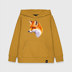 Детская толстовка-худи Лисичка красавица