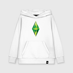 Детская толстовка-худи Знак персонажа Симс