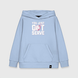 Детская толстовка-худи Just got serve