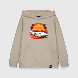 Детская толстовка-худи Ретро Феррари