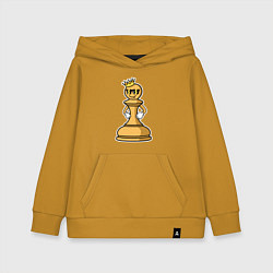 Детская толстовка-худи Шахматная пешка InChess