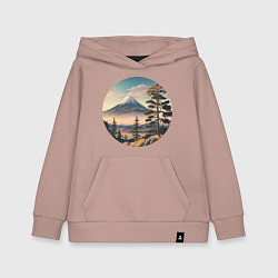 Детская толстовка-худи Природа Японии и Дальнего Востока