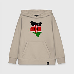 Детская толстовка-худи Кения