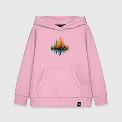 Детская толстовка-худи Геометрический лес