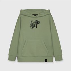 Детская толстовка-худи Коала отдыхает