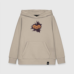 Детская толстовка-худи Halloween фонарь джек из тыквы