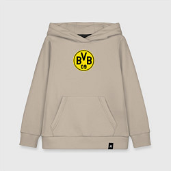 Толстовка детская хлопковая Borussia fc sport, цвет: миндальный