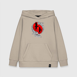 Детская толстовка-худи Вороны Одина - кельтский узор