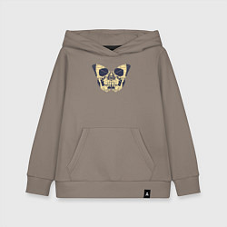 Детская толстовка-худи Бабочка череп