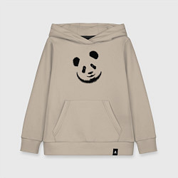 Детская толстовка-худи Голова милой панды
