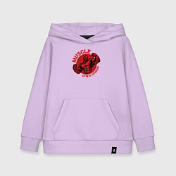 Детская толстовка-худи Gym and fitness