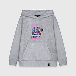 Детская толстовка-худи Клуб Завтрак с цитатой из фильма