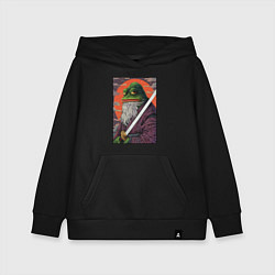 Детская толстовка-худи Pepe samurai