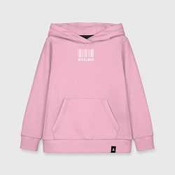 Детская толстовка-худи Михалыч и штрих код