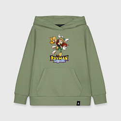 Детская толстовка-худи Рэймэн и Барбара - обнимашки