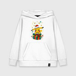 Детская толстовка-худи Новогодний пика-пика