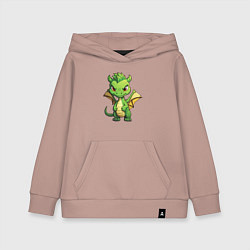 Детская толстовка-худи Добрый дракон 2024