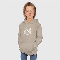 Толстовка детская хлопковая Depeche Mode - 101, цвет: миндальный — фото 2