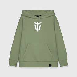 Толстовка детская хлопковая White icon Within Temptation, цвет: авокадо