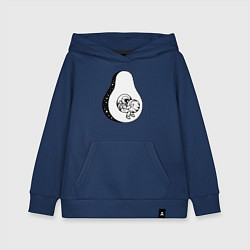 Детская толстовка-худи Космическое авокадо