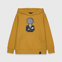 Детская толстовка-худи Человек дартс