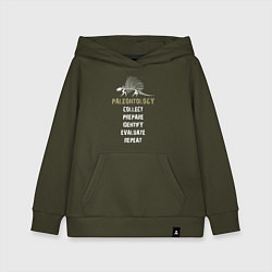 Детская толстовка-худи Paleontology dimetrodon