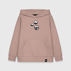 Детская толстовка-худи Ветер с высоты