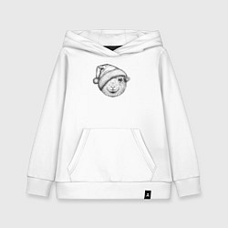 Детская толстовка-худи Новогодняя овечка