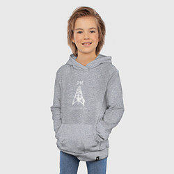 Толстовка детская хлопковая Depeche Mode - cta album, цвет: меланж — фото 2