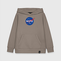 Детская толстовка-худи Nope NASA