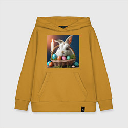Детская толстовка-худи Кролик в пасху