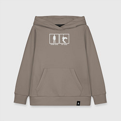 Детская толстовка-худи Rock dad