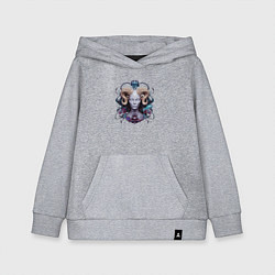 Детская толстовка-худи Девушка-демон