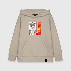 Детская толстовка-худи Кошка жена аниме мем