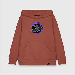 Детская толстовка-худи Мультяшная летучая мышь