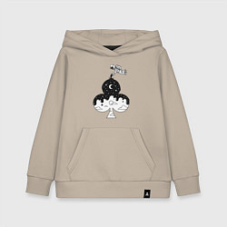 Детская толстовка-худи Космическая масть