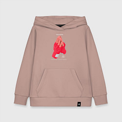 Детская толстовка-худи Бокс фокус победа