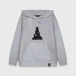 Детская толстовка-худи Художник космонавт